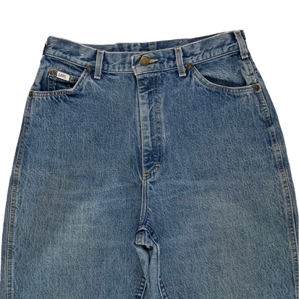 Vintage LEE Riders USA Union Made High Rise Tapered Mom Jeans Size 29 - Picture 3 of 13